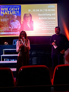 Kathrin Succow und Ferdinand Bergrab Kathrin Succow und Ferdinand Bergrab